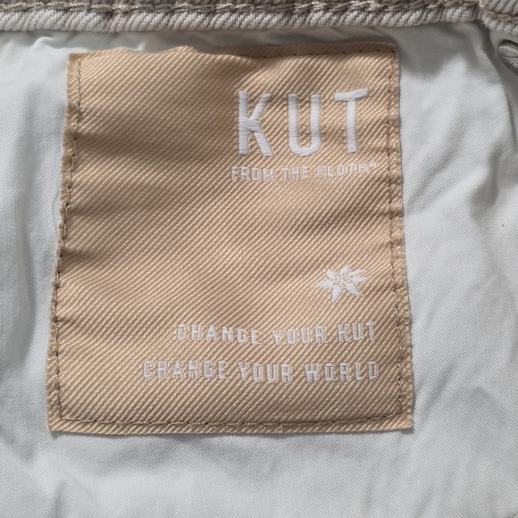 Kut From The Kloth Light Pink Jean Shorts Size 6 - Picture 4 of 5